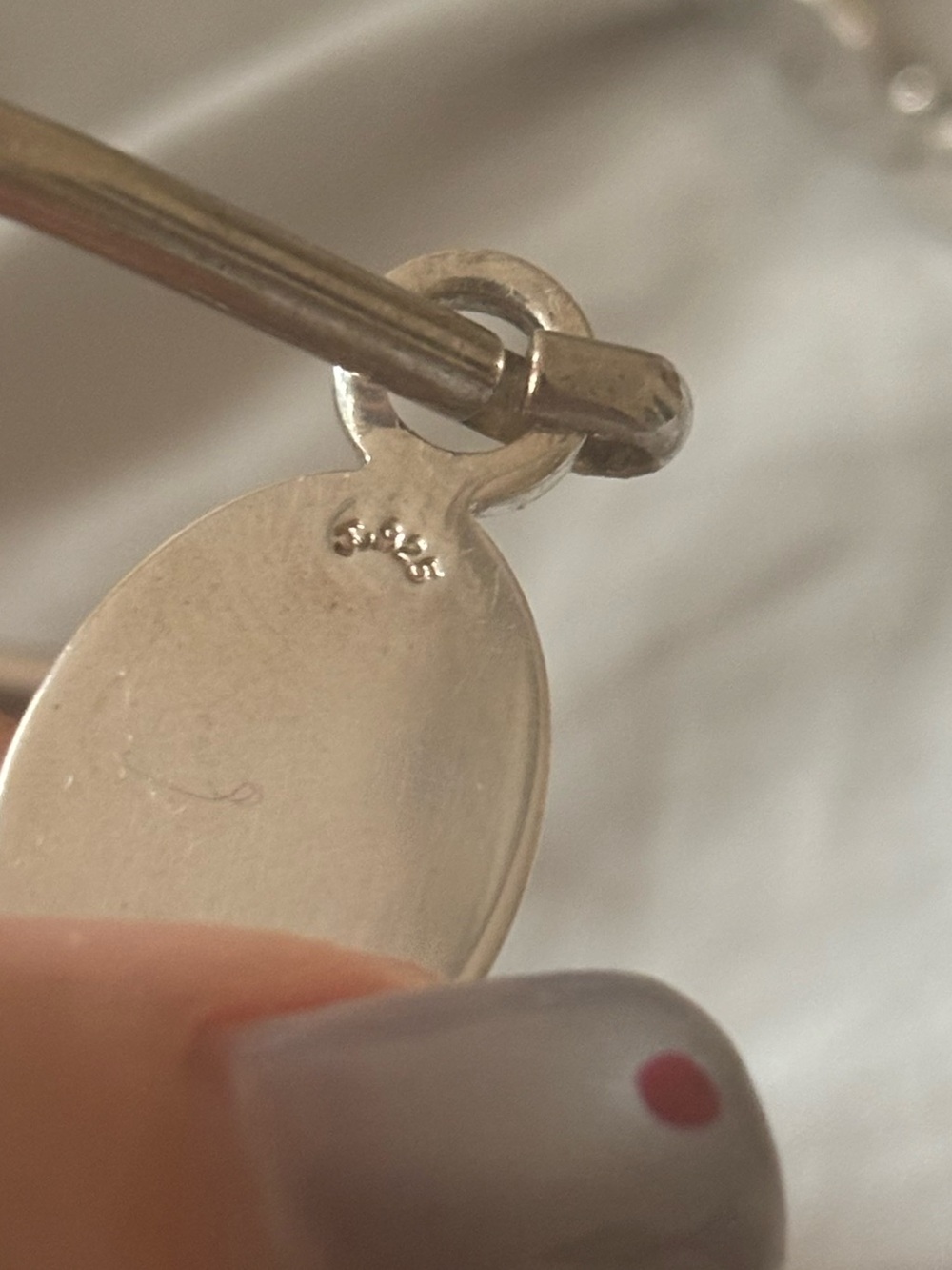 Vintage Inital 925 Silver Bracelet - Picture 5 of 5
